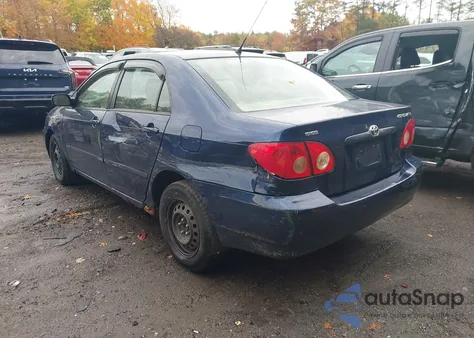 2006 Toyota Corolla Le z USA, uszkodzony, nr VIN JTDBR32E760064537